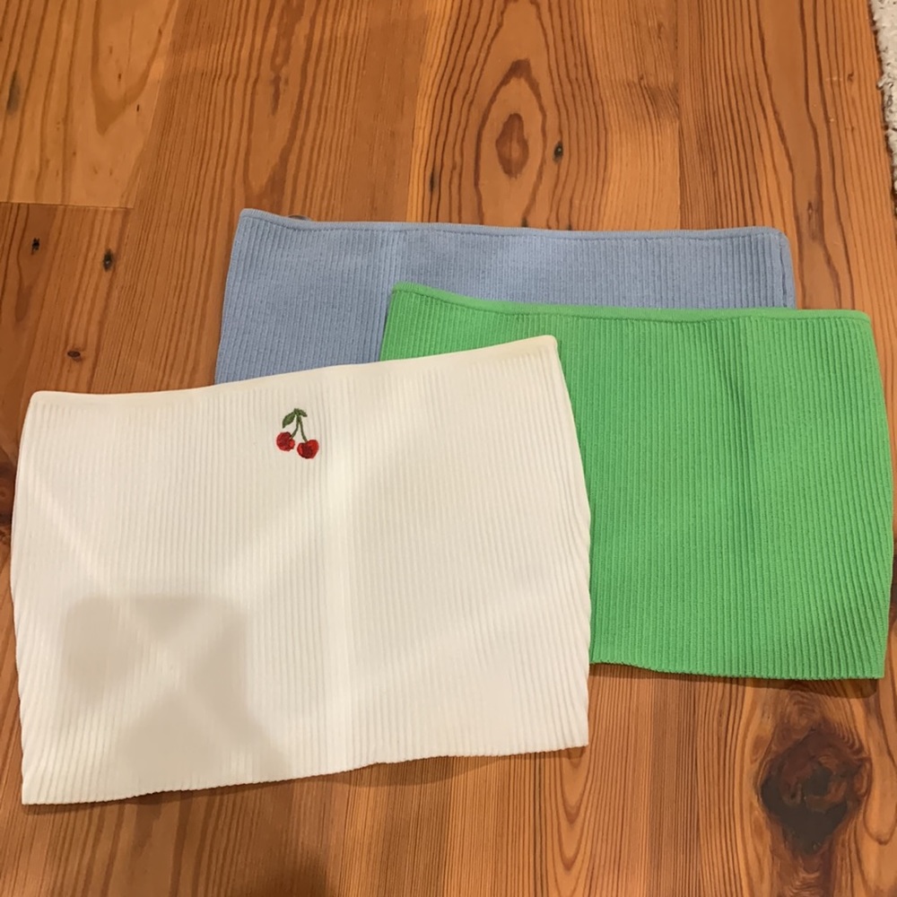 Tube tops- set of 3!!